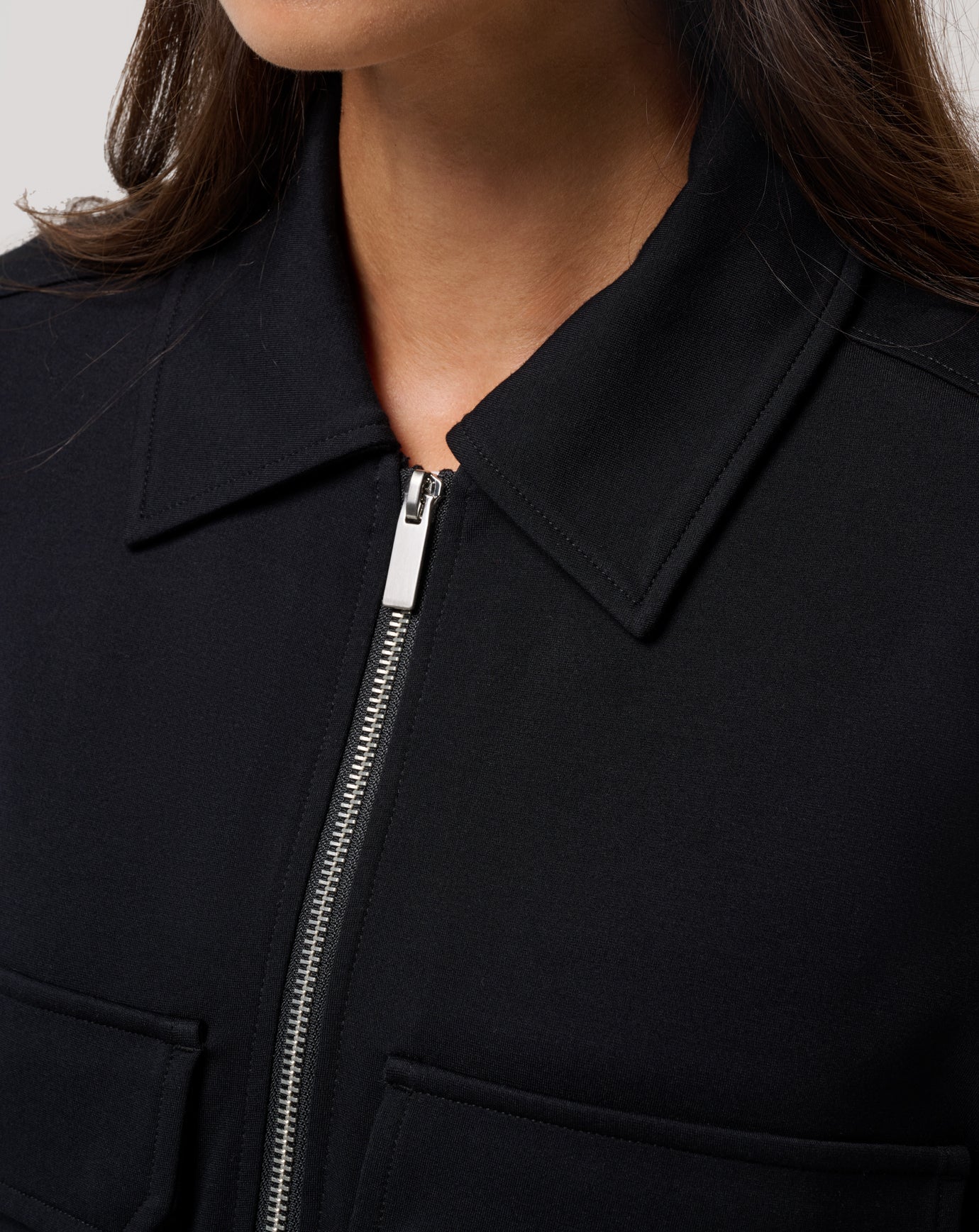 Women Friday Doubleknit Utility Jacket