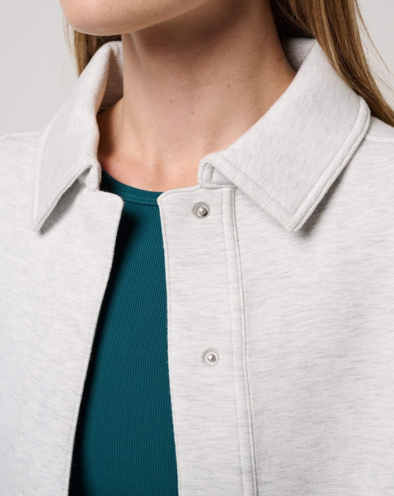 Women Cloudscape Button Down