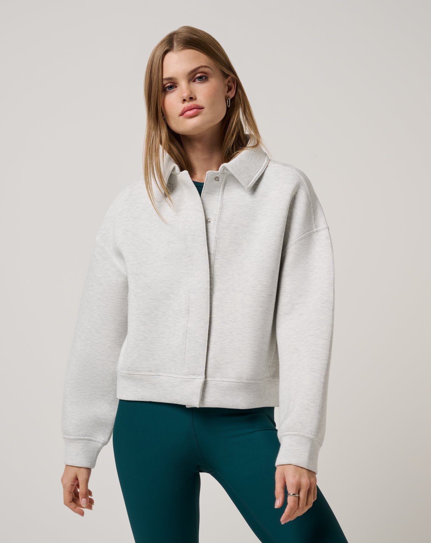 Women Cloudscape Button Down