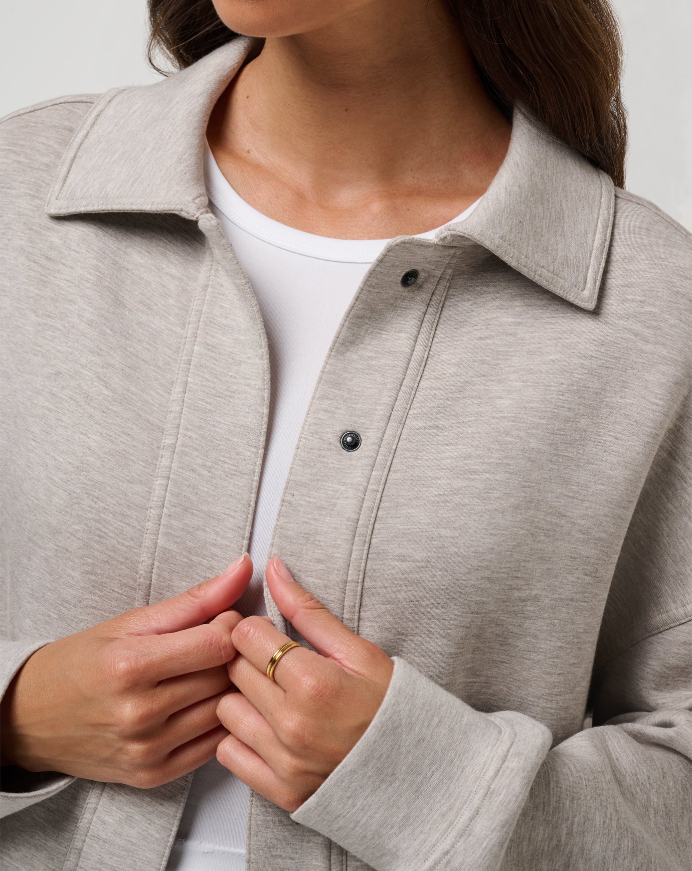 Women Cloudscape Button Down