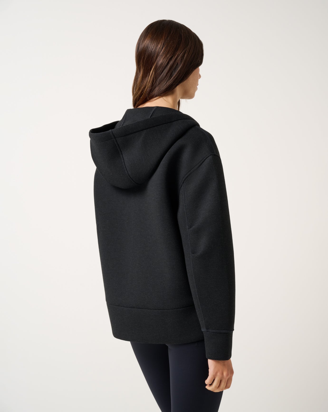 Women Cloudscape Zip Hood