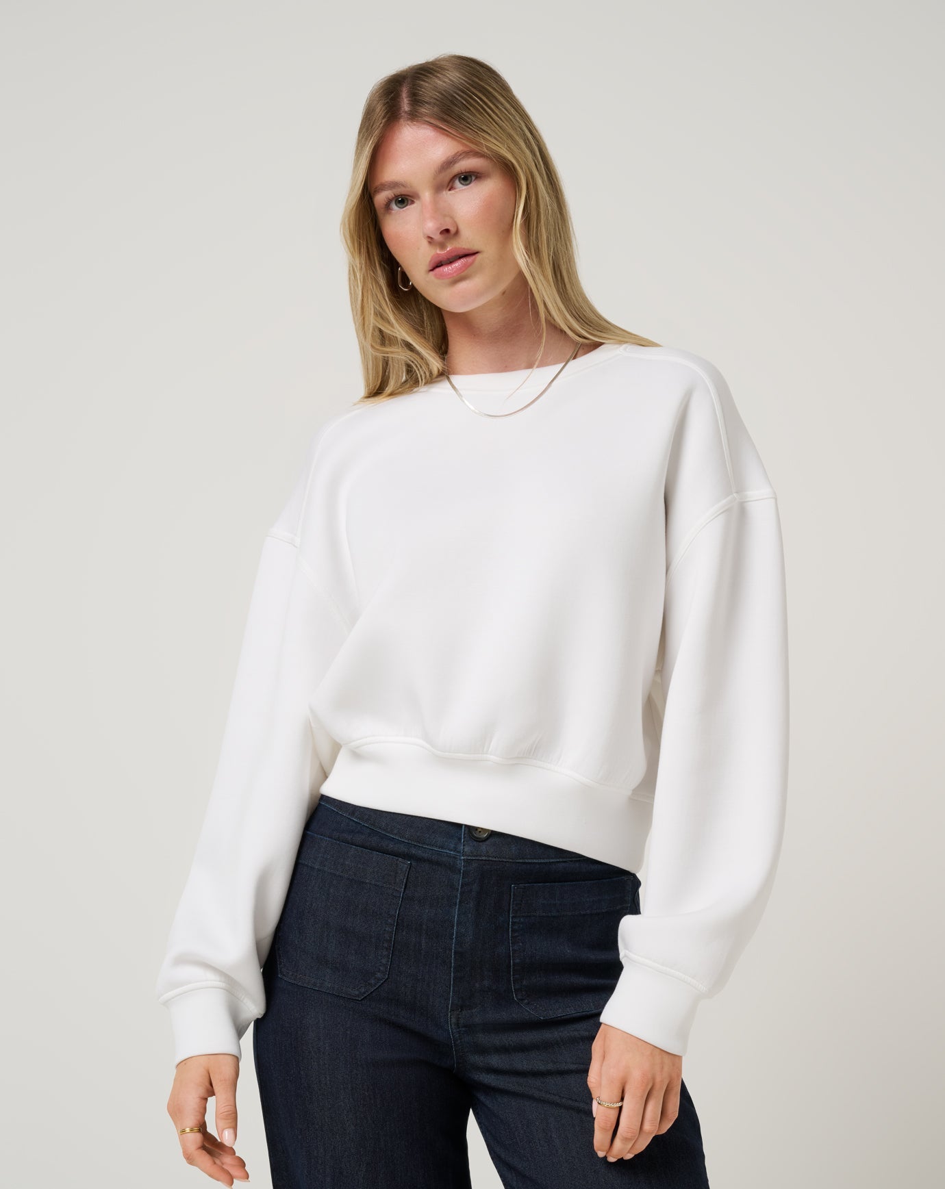 Women Cloudscape Pullover