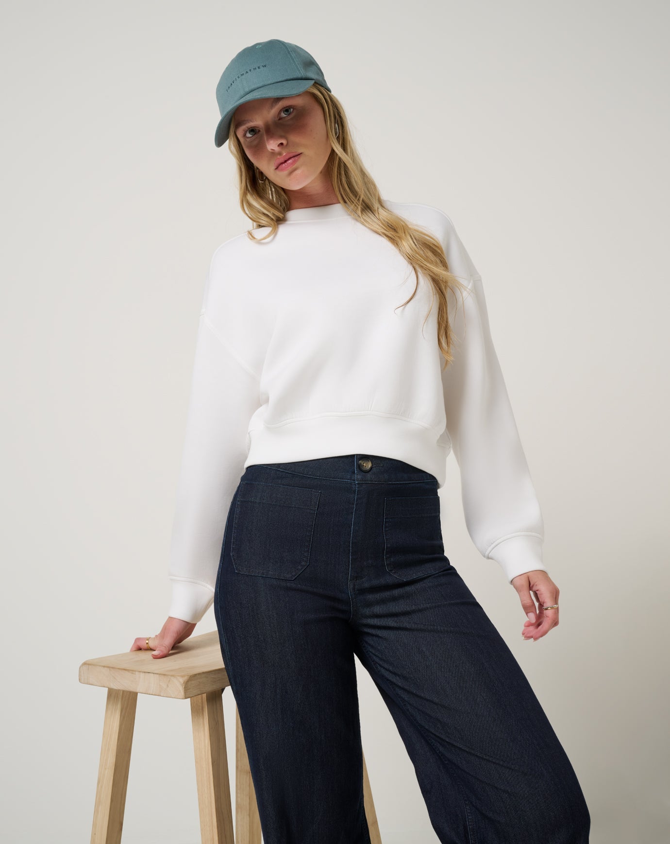 Women Cloudscape Pullover