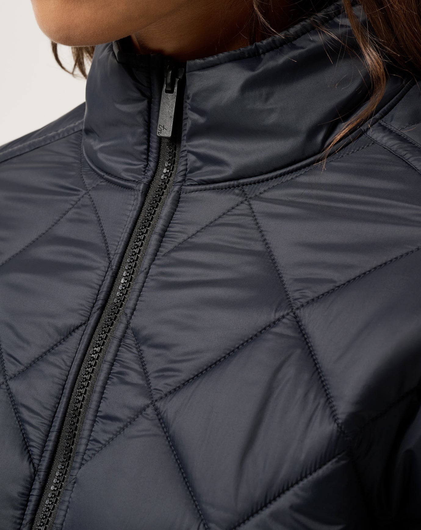 Women Lights At Night Quilted Jacket