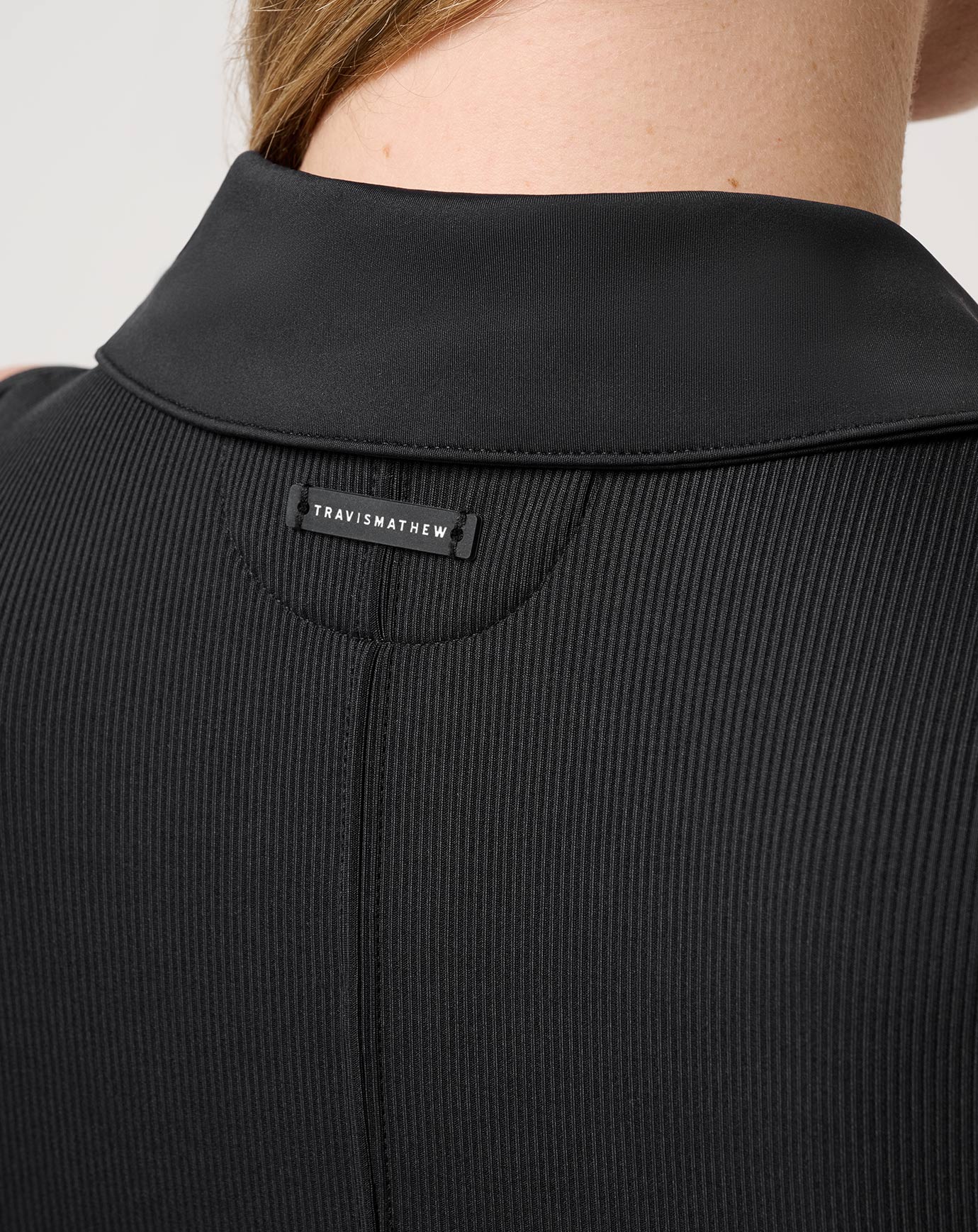 Women|Golf Moveknit Rib Zip Polo