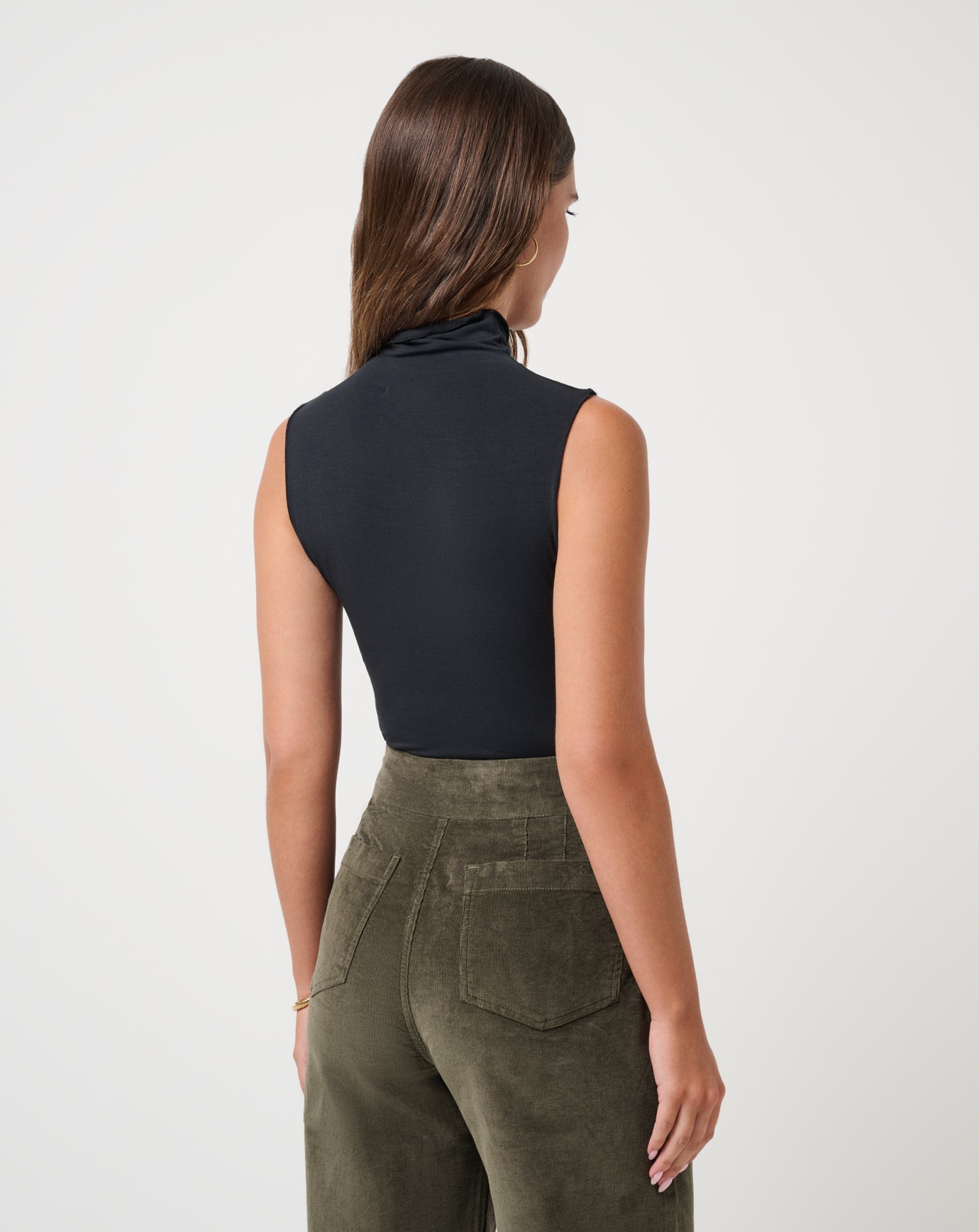 Women Captivate Mock Neck Top