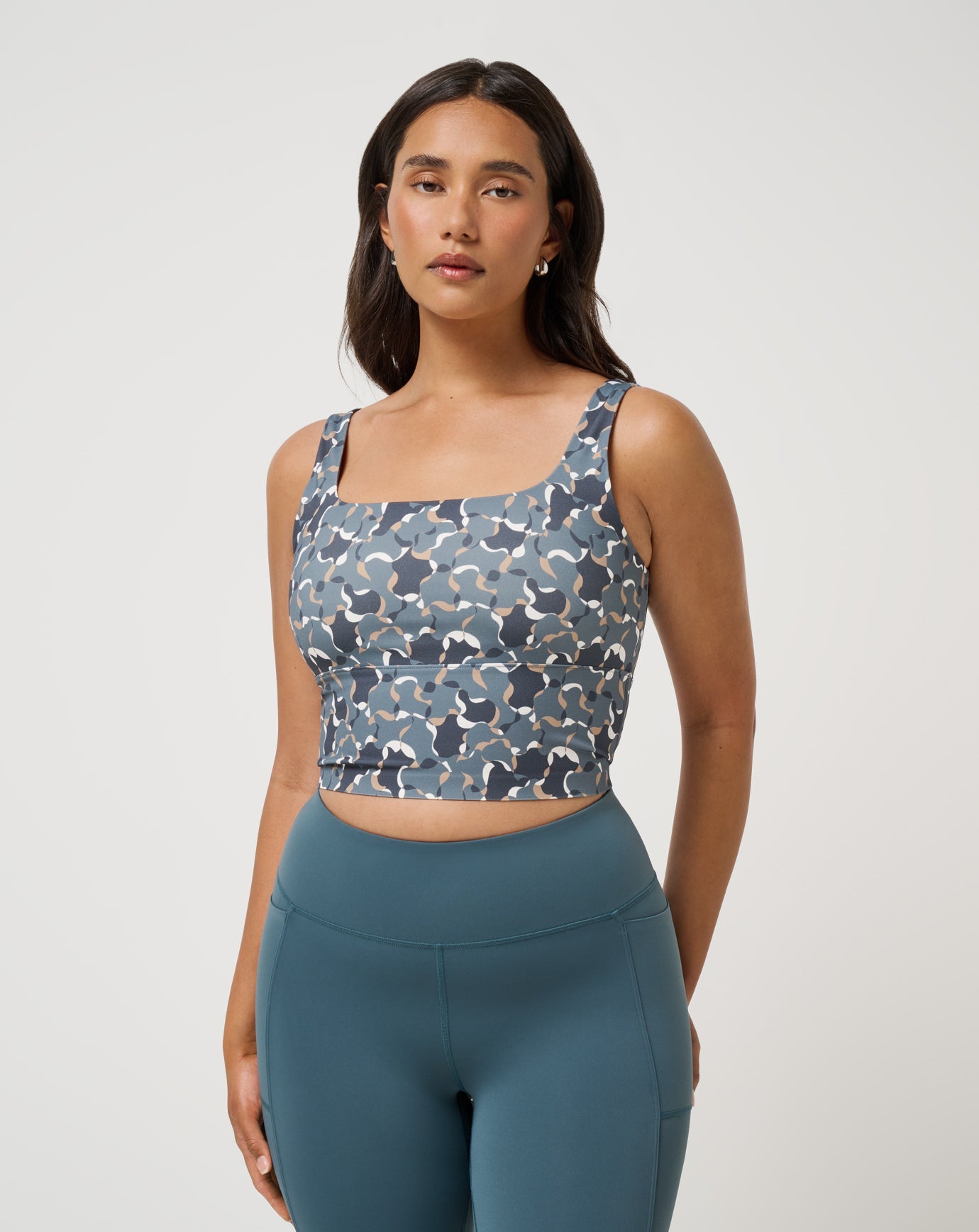 Women Moveknit Printed Tank