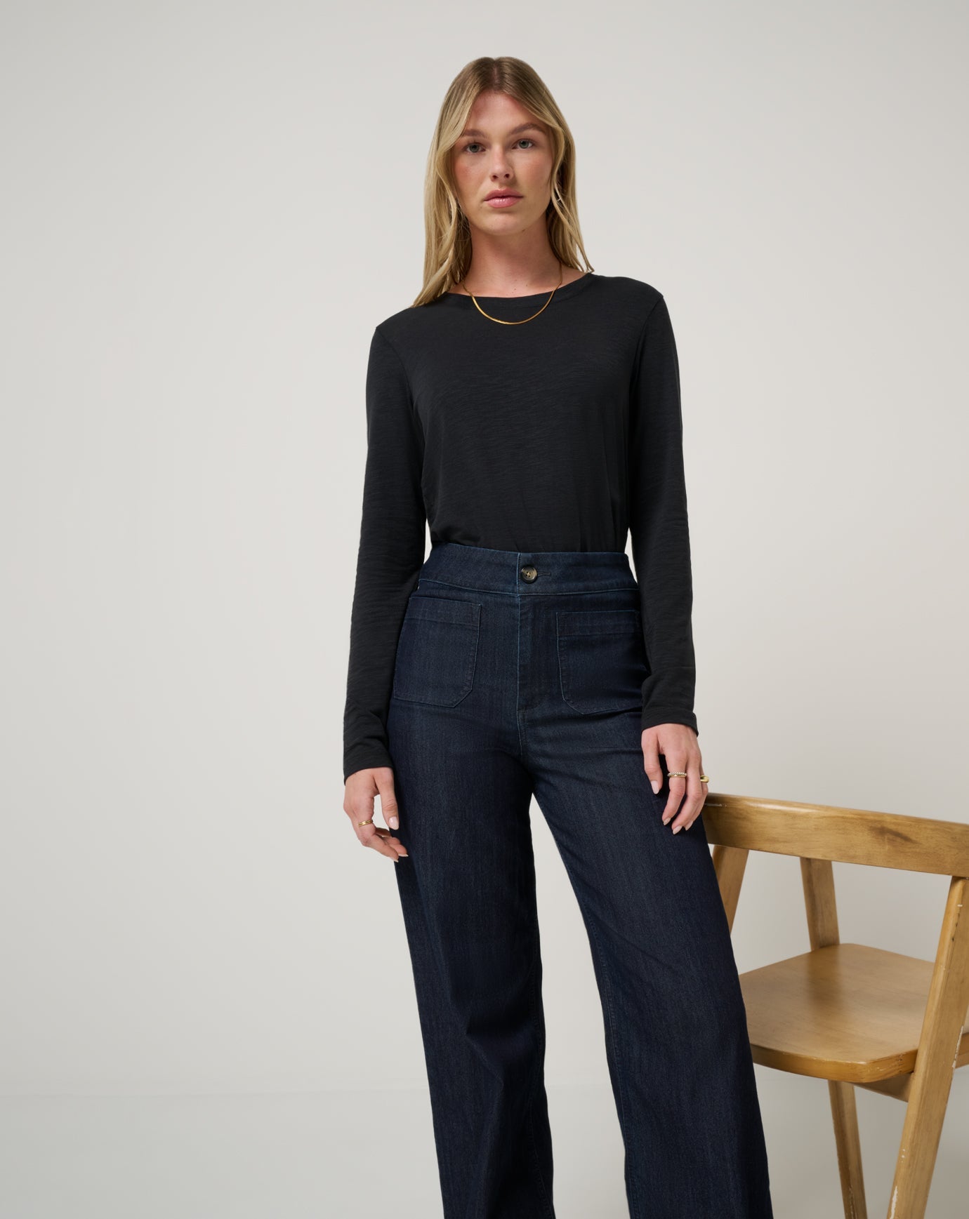 Women Cloud Long Sleeve Tee