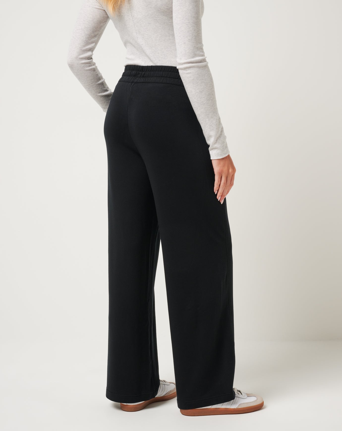Women Cloud Terry Wide Leg Pant