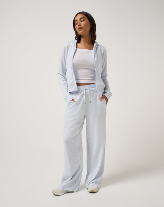 Women Cloud Terry Wide Leg Pant