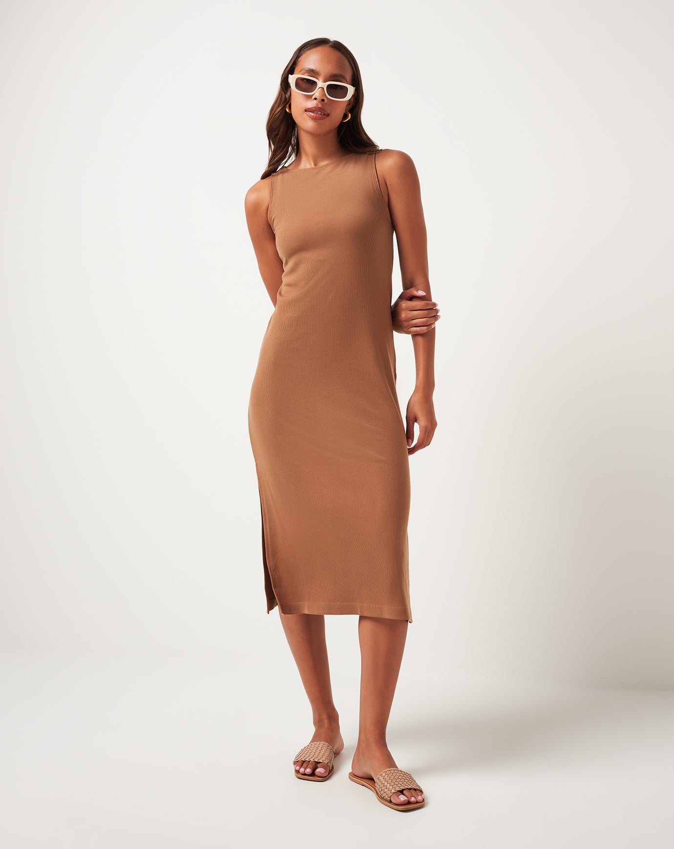 Women Cloud Rib Hadley Wood Dress