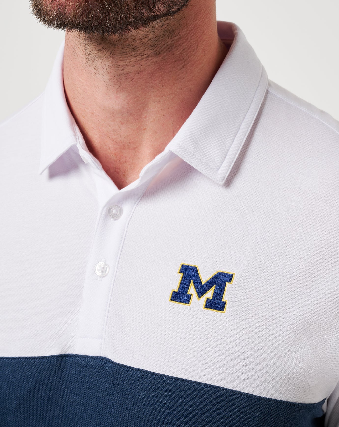 Game Day|New Michigan Drop Back Polo