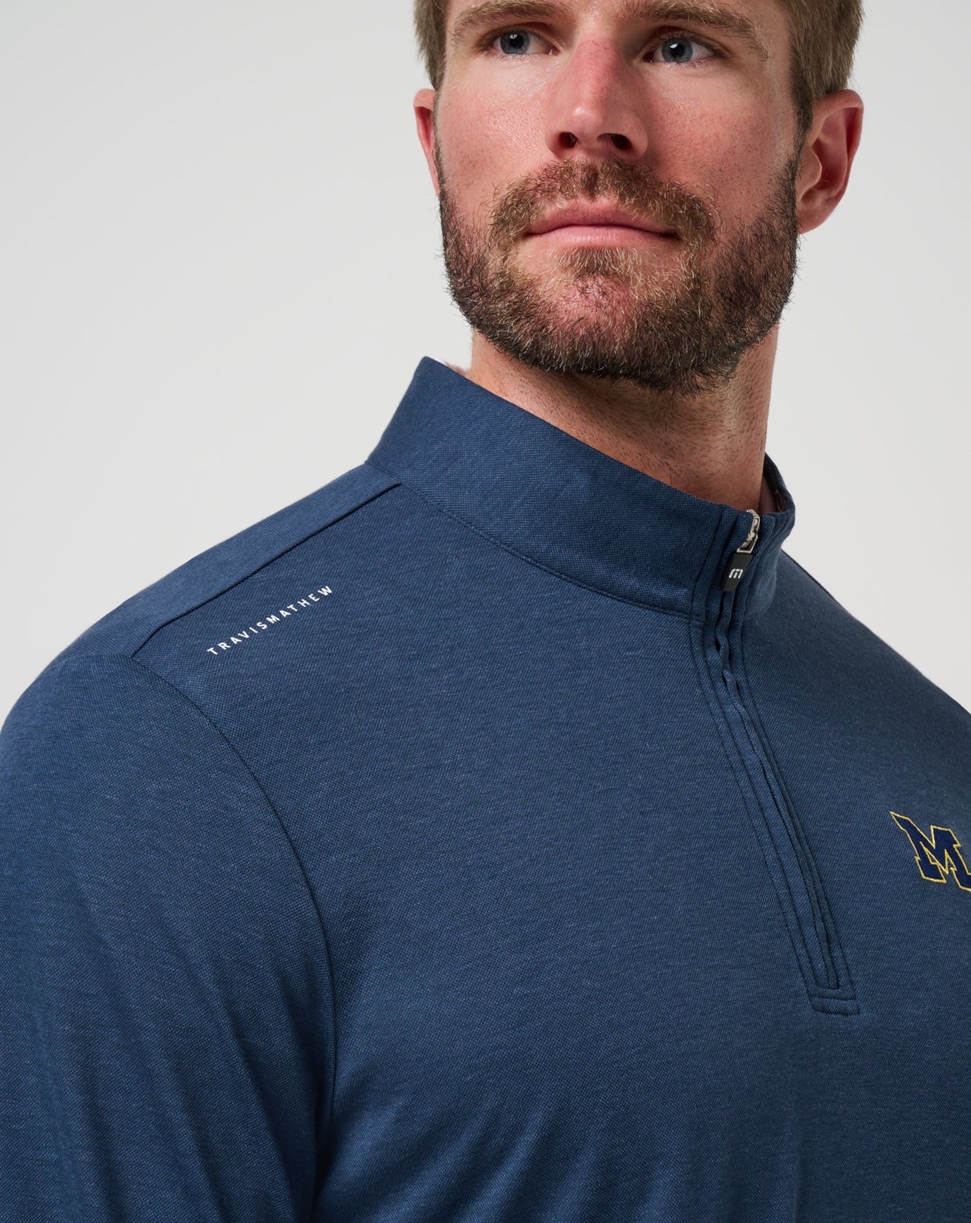 Game Day|New Michigan Time To Tailgate Quarter Zip