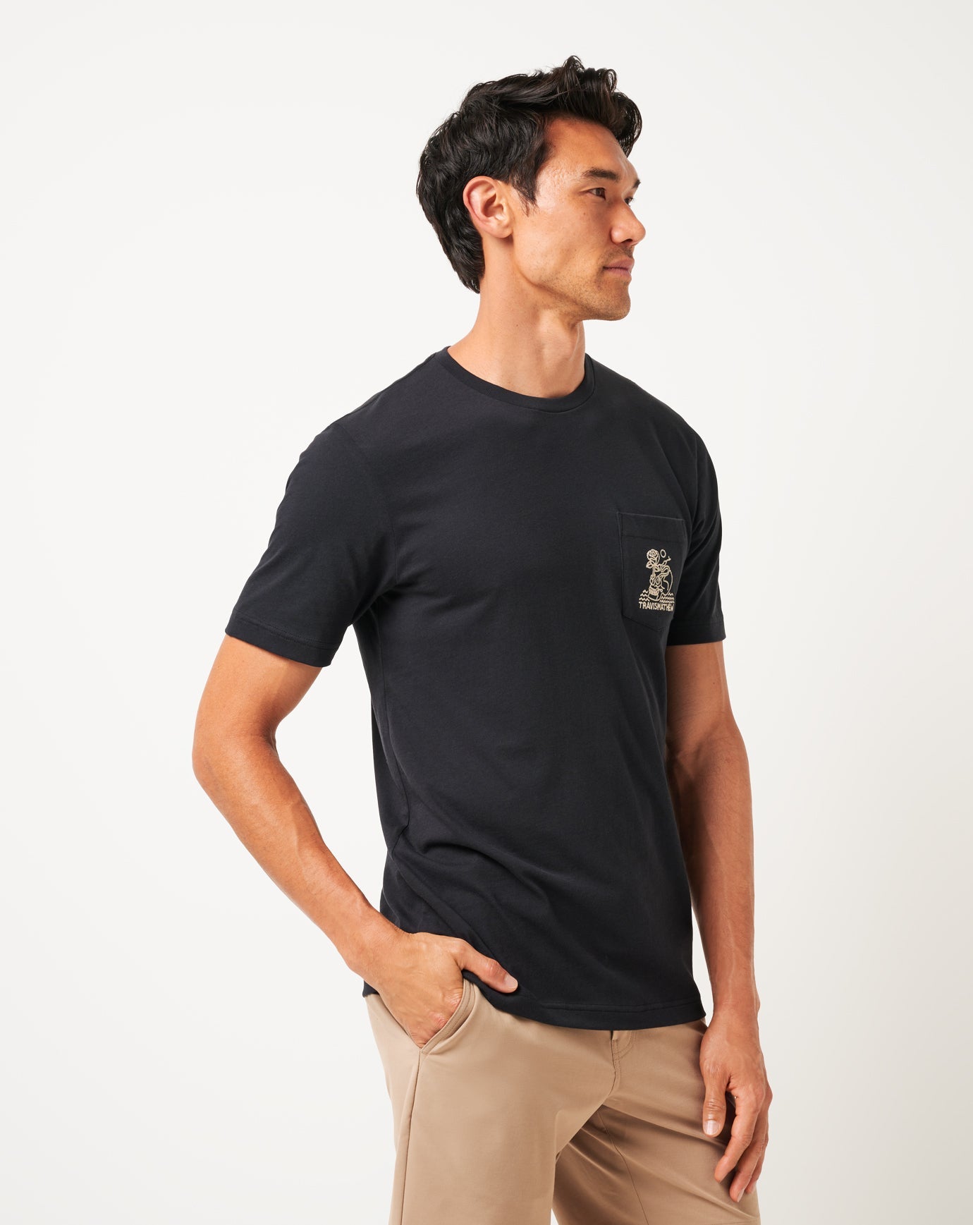 Men Lost Cave Pocket Tee