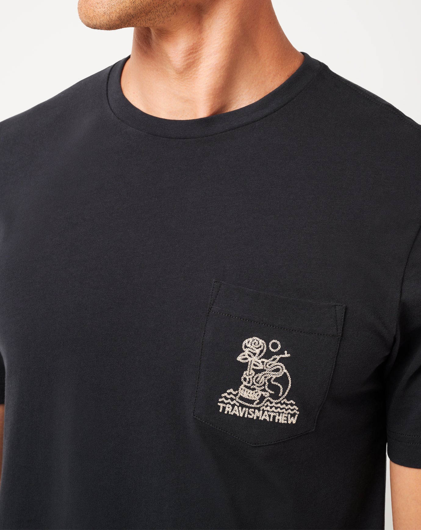 Men Lost Cave Pocket Tee