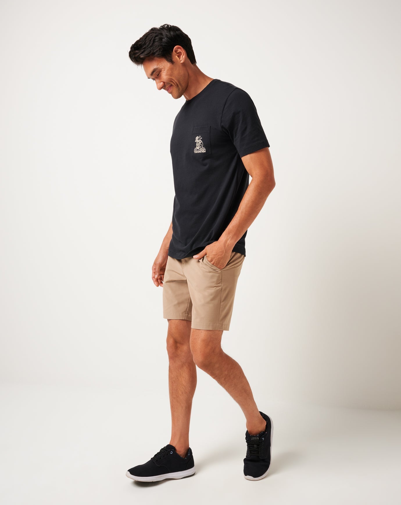 Men Lost Cave Pocket Tee